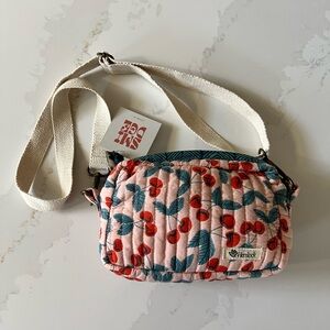 Hemlock Cherry Quilted Cross Body NWT